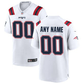 New England Patriots Custom Game Jersey White | Nike for Sale