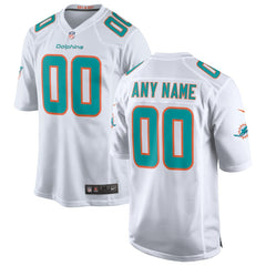 Miami Dolphins Custom Game Jersey White | Nike for Sale