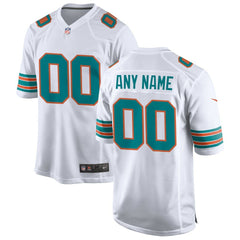 Miami Dolphins Alternate Custom Game Jersey White | Nike for Sale