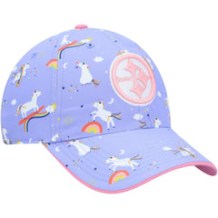 Pittsburgh Steelers '47 Girls Preschool Unicorn Clean Up Adjustable Hat Purple | 47 brand