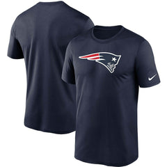 New England Patriots Logo Essential Legend Performance T-Shirt Navy | Nike for Sale