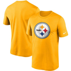 Pittsburgh Steelers Logo Essential Legend Performance T-Shirt Gold | Nike for Sale