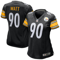 T.J. Watt Pittsburgh Steelers Women's Game Jersey Black | Nike for Sale