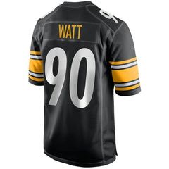 T.J. Watt Pittsburgh Steelers Game Jersey Black | Nike for Sale