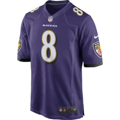 Lamar Jackson Baltimore Ravens Game Jersey Purple | Nike for Sale