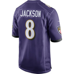 Lamar Jackson Baltimore Ravens Game Jersey Purple | Nike for Sale
