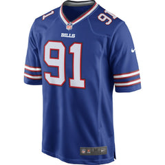 Ed Oliver Buffalo Bills Team Game Player Jersey Royal | Nike for Sale