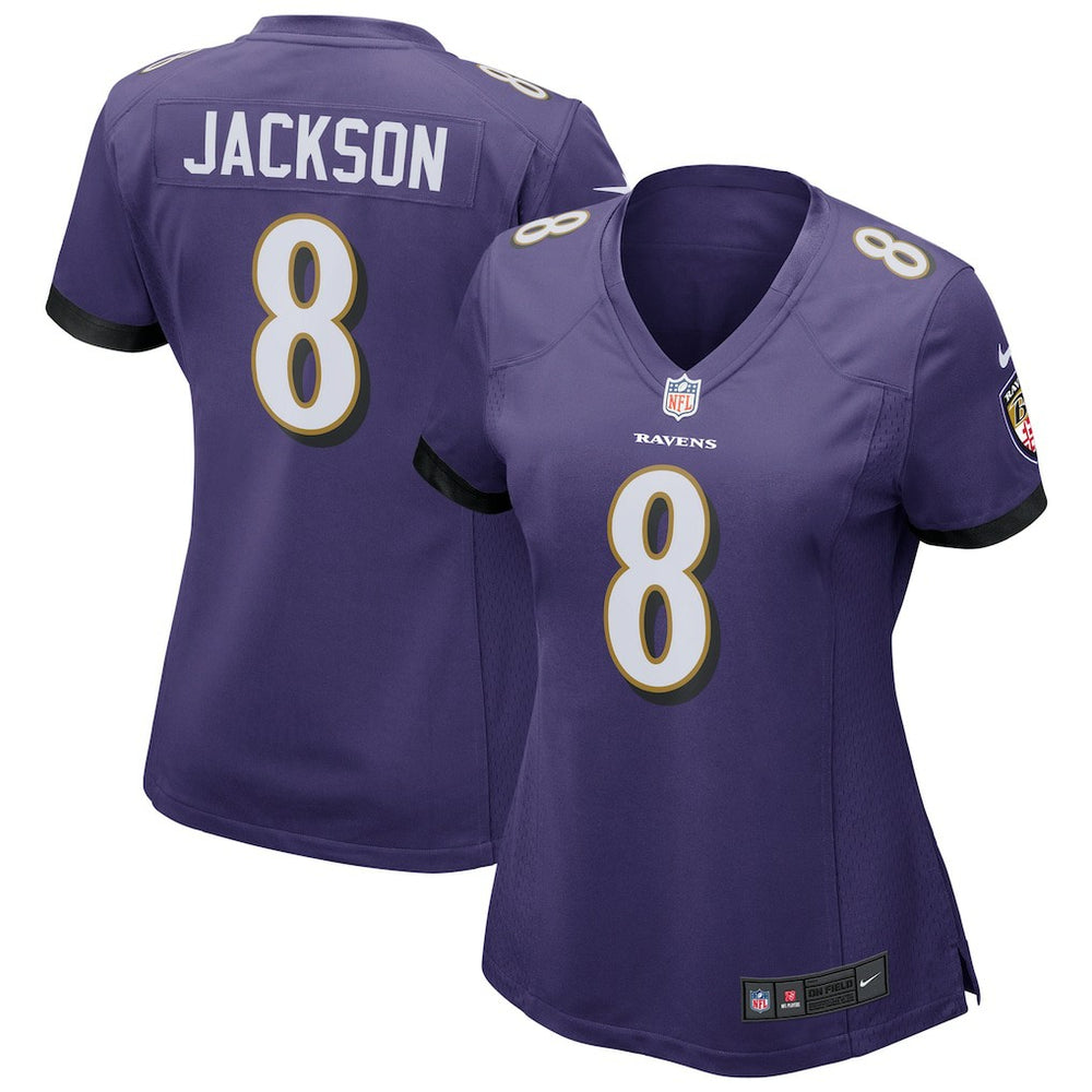 Lamar Jackson Baltimore Ravens Women's Game Jersey Purple | Nike for Sale