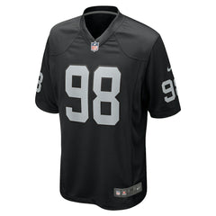 Maxx Crosby Las Vegas Raiders Game Jersey Black | Nike for Sale