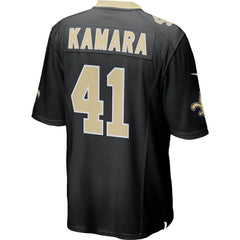 Alvin Kamara New Orleans Saints Game Jersey Black | Nike for Sale