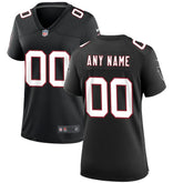 Atlanta Falcons Women's Throwback Custom Game Jersey Black | Nike for Sale