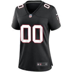 Atlanta Falcons Women's Throwback Custom Game Jersey Black | Nike for Sale