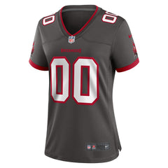 Tampa Bay Buccaneers Women's Alternate Custom Game Jersey Pewter | Nike for Sale