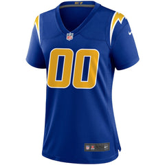 Los Angeles Chargers Women's Alternate Custom Game Jersey Royal | Nike for Sale