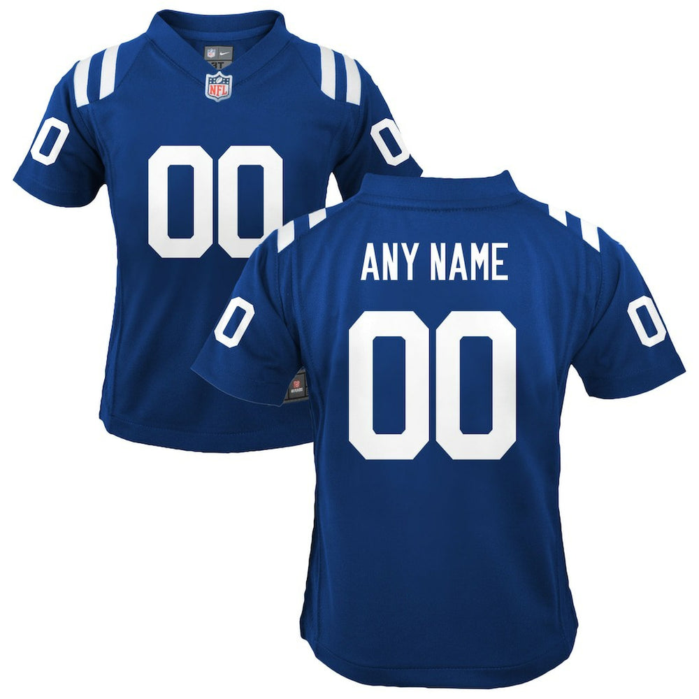 Indianapolis Colts Youth Custom Game Jersey Royal | Nike for Sale