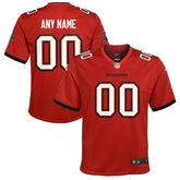 Tampa Bay Buccaneers Youth Custom Game Jersey Red | Nike for Sale