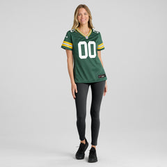 Green Bay Packers Women's Custom Game Jersey Green | Nike for Sale