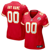 Kansas City Chiefs Women's Custom Game Jersey Red | Nike for Sale