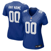 New York Giants Women's Custom Jersey Royal | Nike for Sale