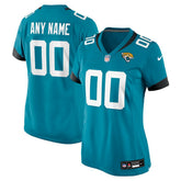 Jacksonville Jaguars Women's Custom Team Jersey Teal | Nike for Sale