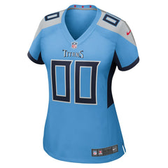 Tennessee Titans Women's Alternate Custom Game Jersey Light Blue | Nike for Sale