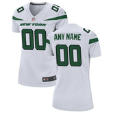 New York Jets Women's Custom Game Jersey White | Nike for Sale