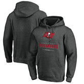 Tampa Bay Buccaneers Team Lockup Pullover Hoodie Heather Charcoal | NFL