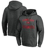 Tampa Bay Buccaneers Victory Arch Pullover Hoodie Heather Charcoal | NFL