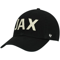 Jacksonville Jaguars '47 Women's Finley Clean Up Adjustable Hat Black | 47 brand