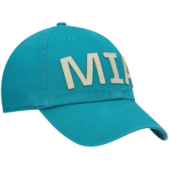 Miami Dolphins '47 Women's Finley Clean Up Adjustable Hat Aqua | 47 brand