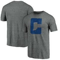 Indianapolis Colts Secondary Logo Tri-Blend T-Shirt Gray | NFL