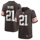Denzel Ward Cleveland Browns Player Game Jersey Brown | Nike for Sale