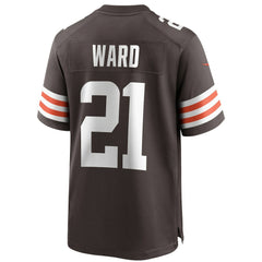 Denzel Ward Cleveland Browns Player Game Jersey Brown | Nike for Sale