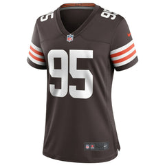 Myles Garrett Cleveland Browns Women's Player Game Jersey Brown | Nike for Sale