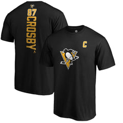 Sidney Crosby Pittsburgh Penguins Playmaker T-Shirt - Black - NHL
