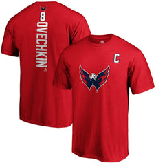 Alexander Ovechkin Washington Capitals Playmaker T-Shirt - Red - NHL