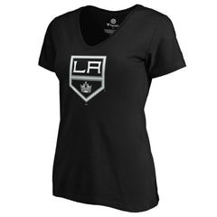 Anze Kopitar Los Angeles Kings Women's Playmaker V-Neck T-Shirt - Black - NHL