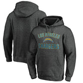Los Angeles Chargers Victory Arch Pullover Hoodie Heather Gray | NFL
