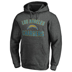 Los Angeles Chargers Victory Arch Pullover Hoodie Heather Gray | NFL