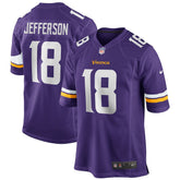Justin Jefferson Minnesota Vikings Game Jersey Purple | Nike for Sale