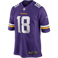 Justin Jefferson Minnesota Vikings Game Jersey Purple | Nike for Sale