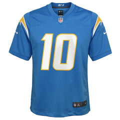 Justin Herbert Los Angeles Chargers Youth Game Jersey Powder Blue | Nike for Sale