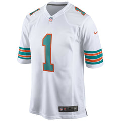 Tua Tagovailoa Miami Dolphins 2nd Alternate Game Jersey White | Nike for Sale