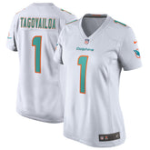 Tua Tagovailoa Miami Dolphins Women's Game Jersey White | Nike for Sale