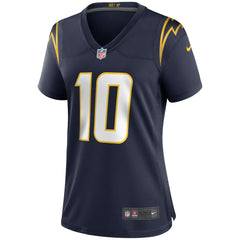 Justin Herbert Los Angeles Chargers Women's Alternate Game Jersey Navy | Nike for Sale
