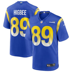 Tyler Higbee Los Angeles Rams Game Player Jersey Royal | Nike for Sale