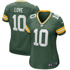 Jordan Love Green Bay Packers Women's Game Jersey Green | Nike for Sale