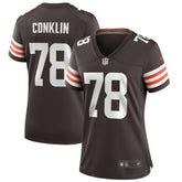 Jack Conklin Cleveland Browns Women's Player Game Jersey Brown | Nike for Sale