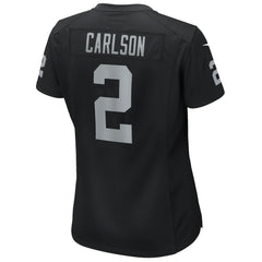 Daniel Carlson Las Vegas Raiders Women's Player Game Jersey Black | Nike for Sale