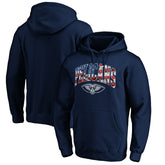 New Orleans Pelicans Banner Wave Pullover Hoodie Navy - NBA